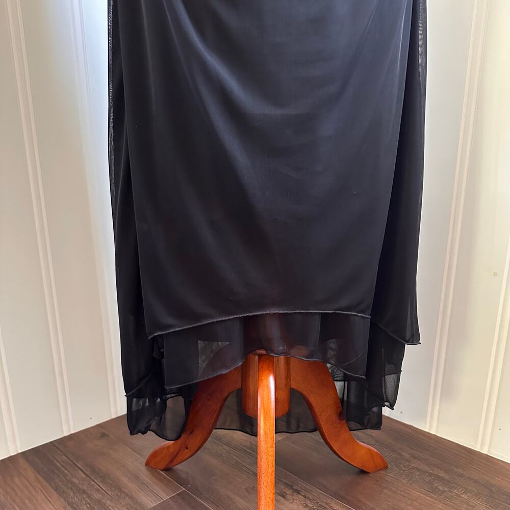 Vintage Y2K Dark Fairy Babydoll Midi Dress L - Picture 6 of 7